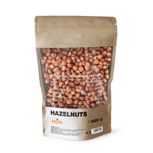 Organic Hazelnuts (500g)