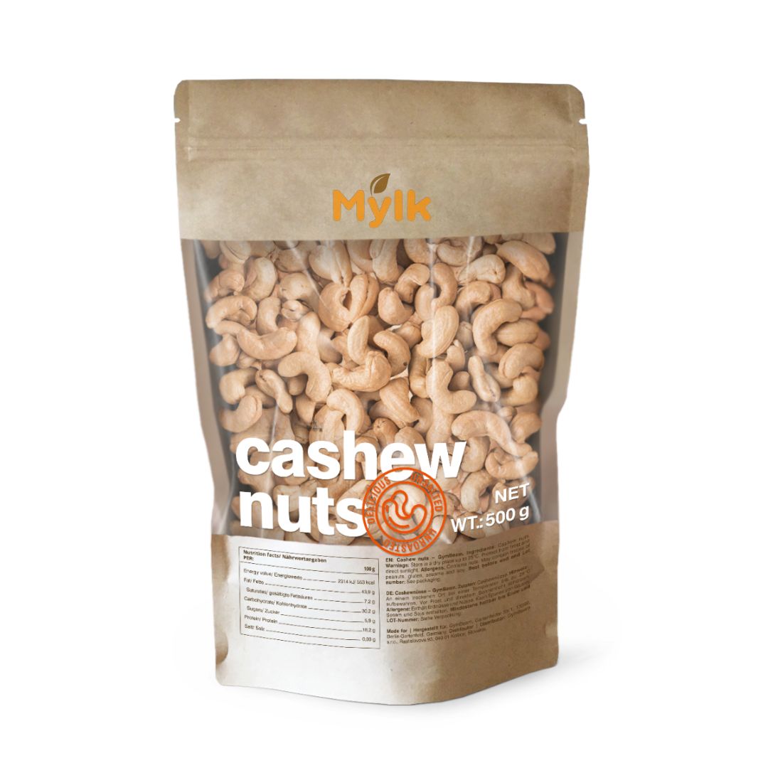 Organic Cashew Nuts (500g)